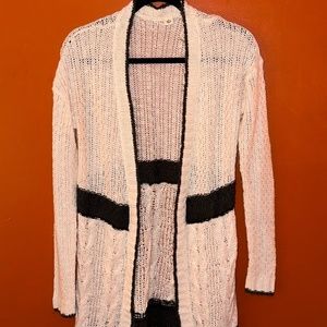 Black, White, Gray Duster S/M
